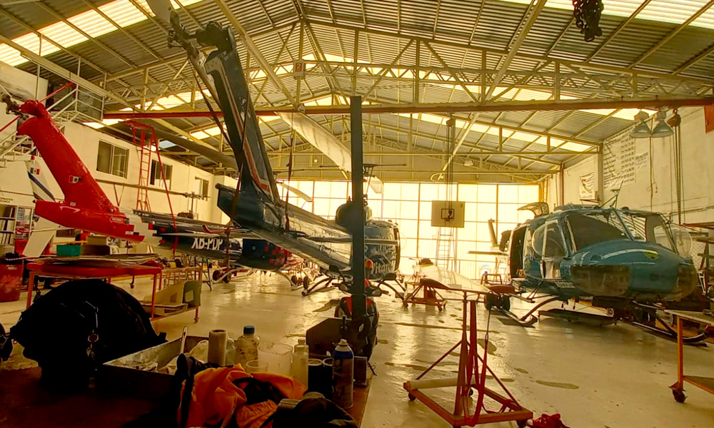 Servicos aéreos en México