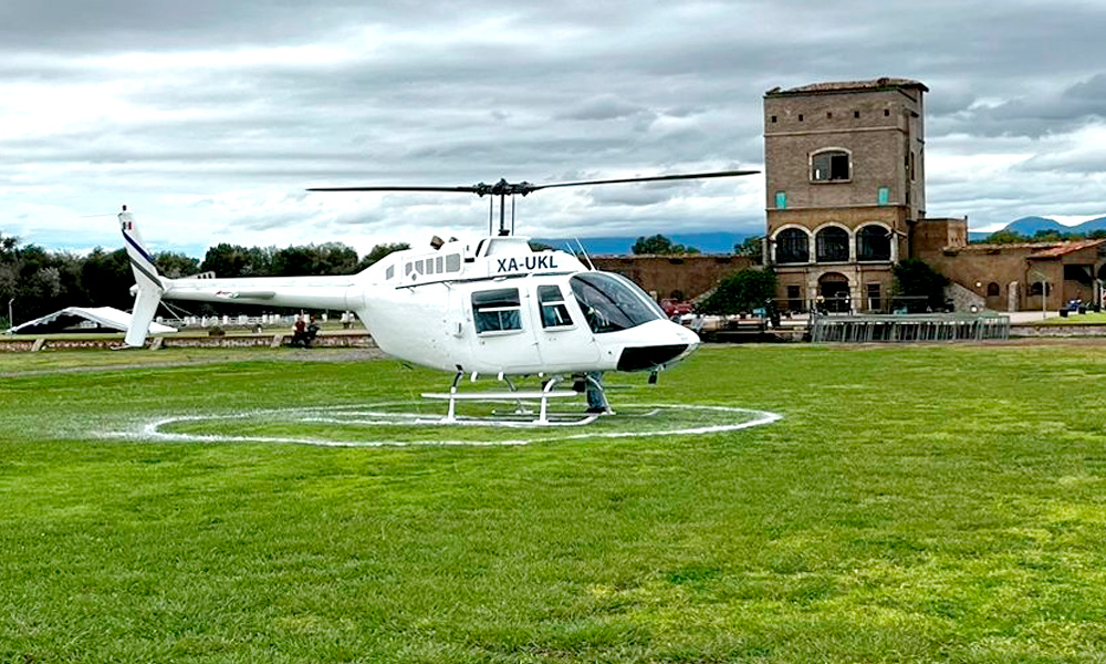 Servicos aéreos en México