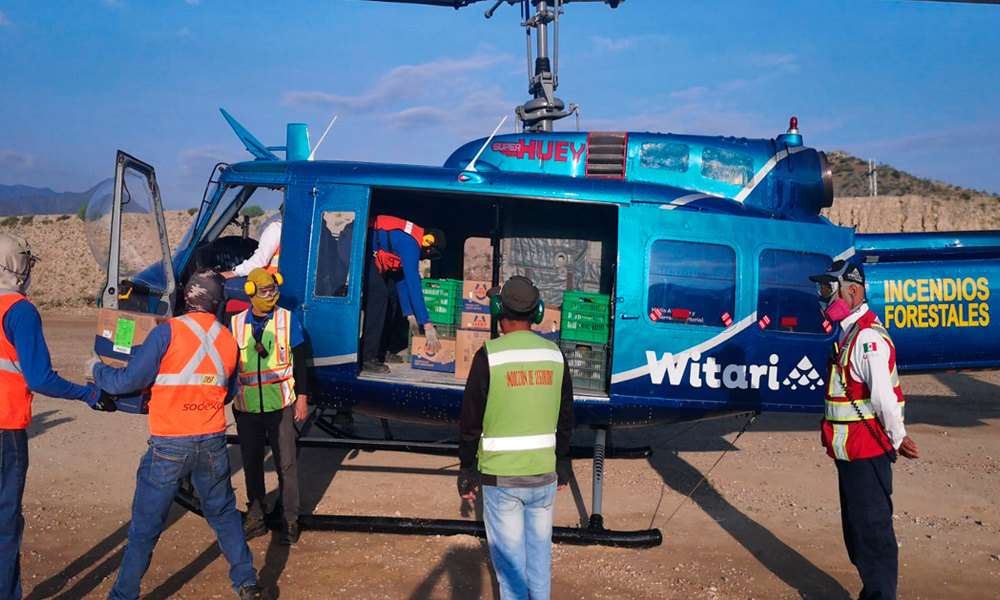 Servicos aéreos en México