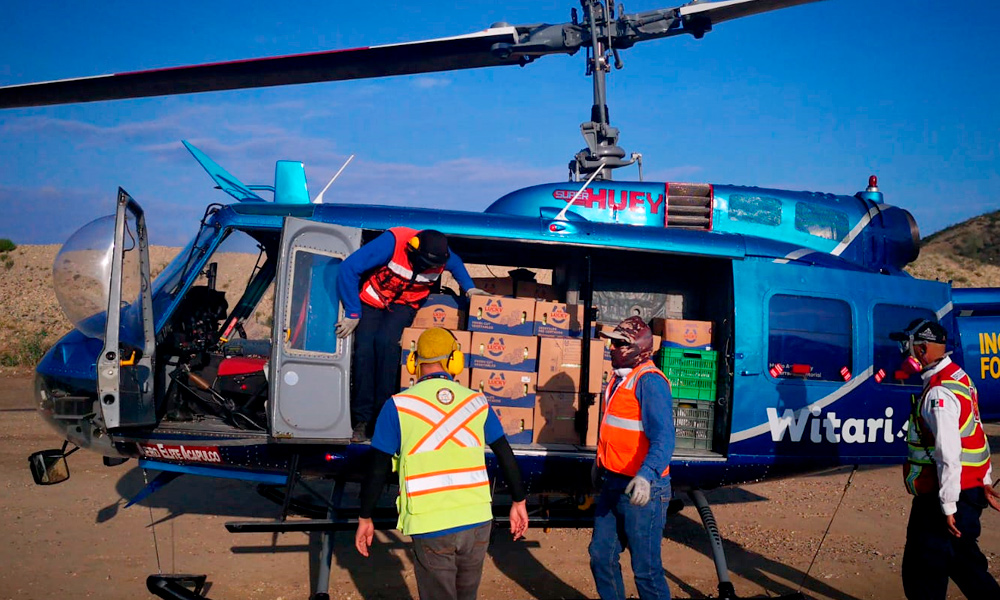 Servicos aéreos en México