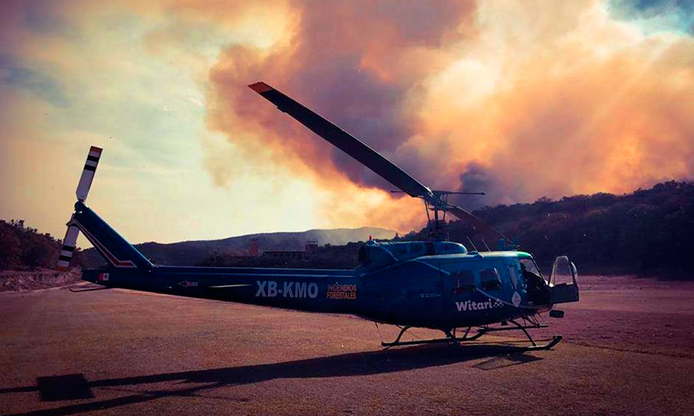 Servicos aéreos en México